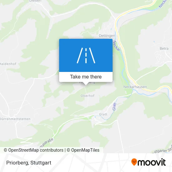 Карта Priorberg