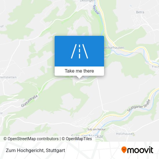 Карта Zum Hochgericht
