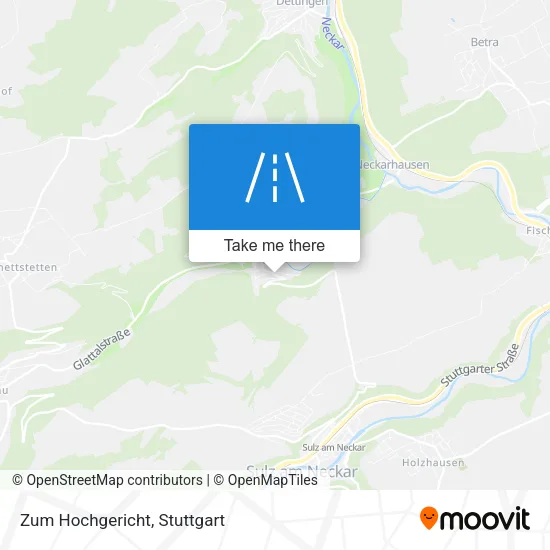 Карта Zum Hochgericht