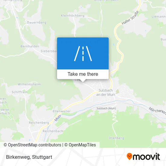 Карта Birkenweg