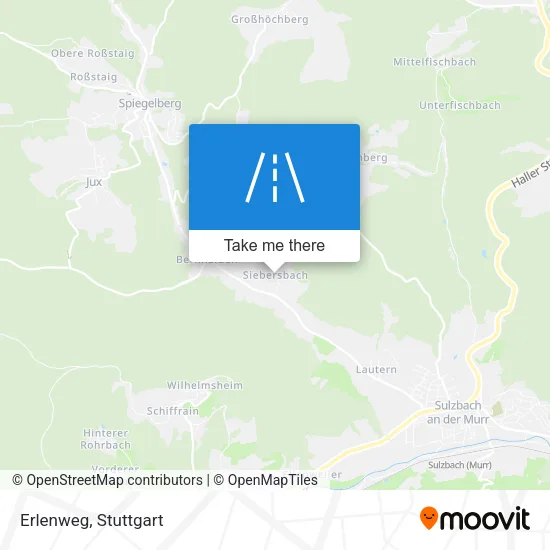 Карта Erlenweg