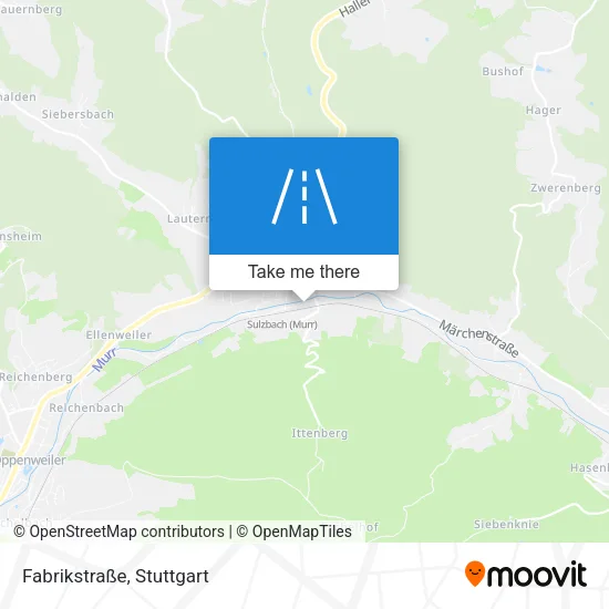 Карта Fabrikstraße