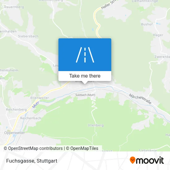 Карта Fuchsgasse