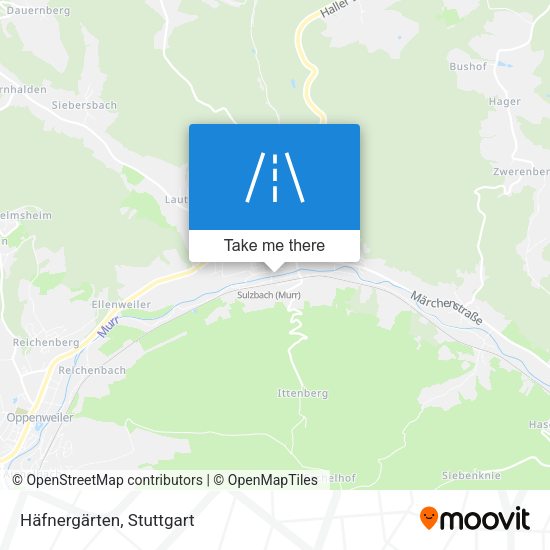 Häfnergärten map