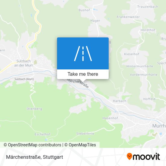 Märchenstraße map