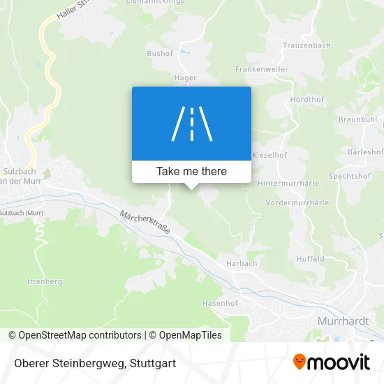 Карта Oberer Steinbergweg
