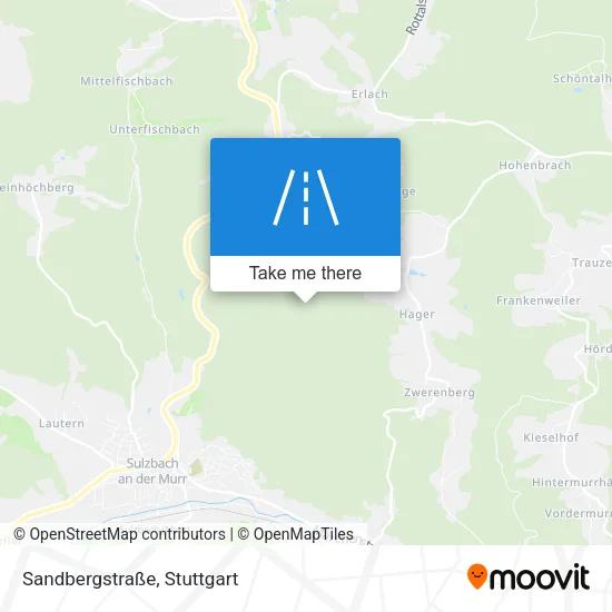 Карта Sandbergstraße