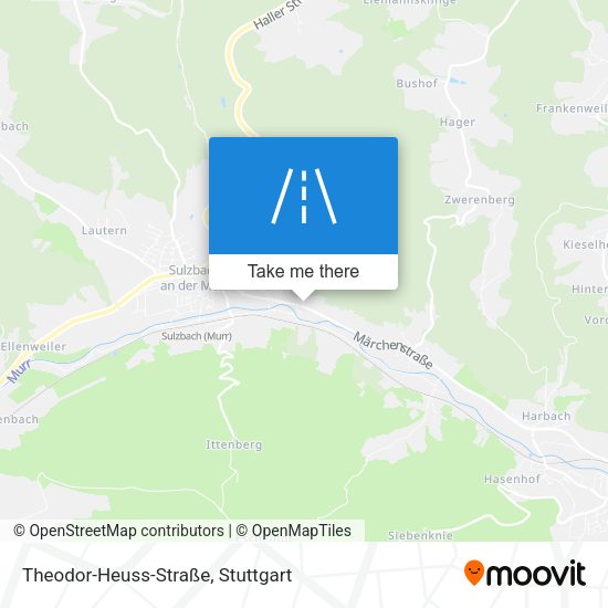 Theodor-Heuss-Straße map