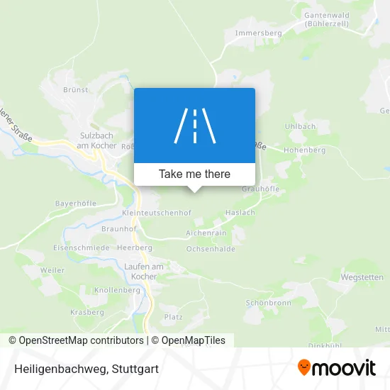 Карта Heiligenbachweg