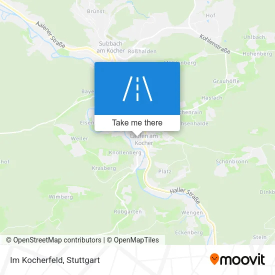 Карта Im Kocherfeld