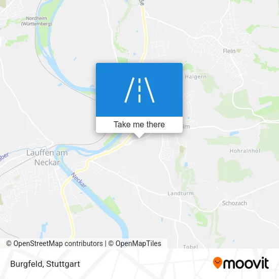 Карта Burgfeld