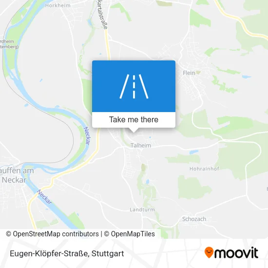 Карта Eugen-Klöpfer-Straße