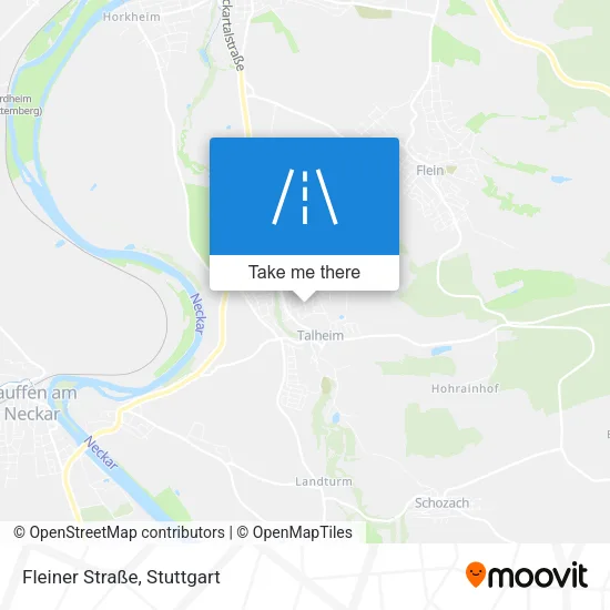 Карта Fleiner Straße