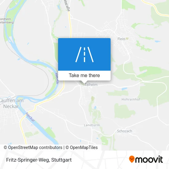 Карта Fritz-Springer-Weg