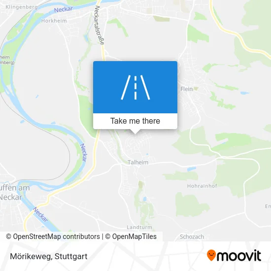Карта Mörikeweg