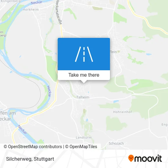 Карта Silcherweg