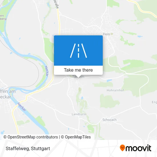 Карта Staffelweg