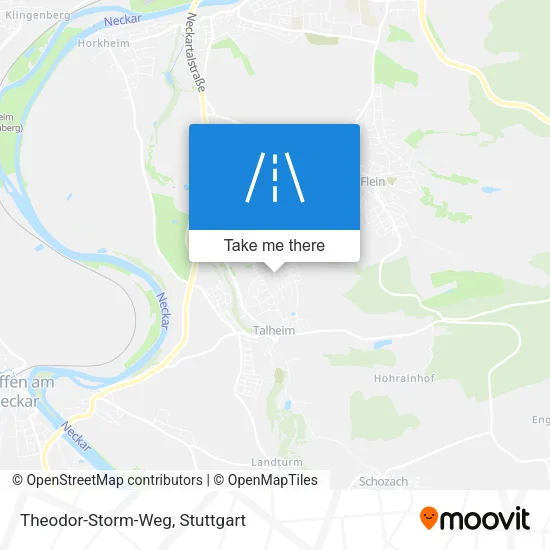 Карта Theodor-Storm-Weg