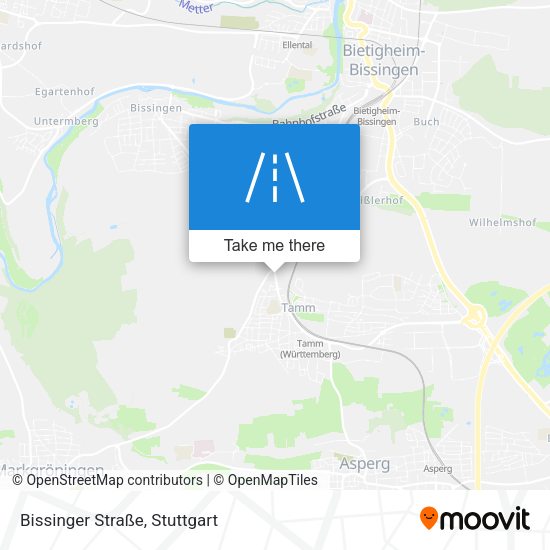 Bissinger Straße map