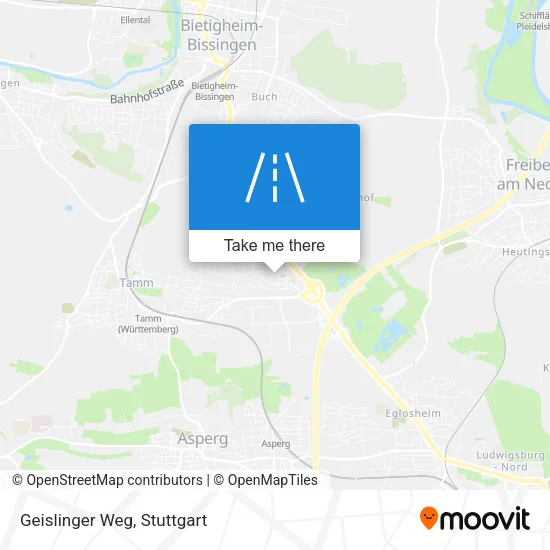 Карта Geislinger Weg