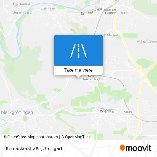 Карта Kernäckerstraße