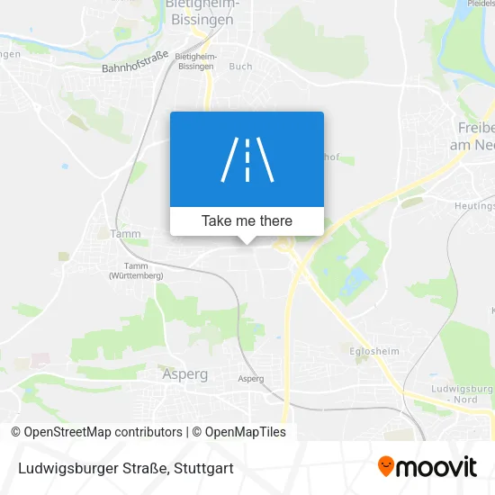 Ludwigsburger Straße map