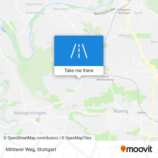 Карта Mittlerer Weg