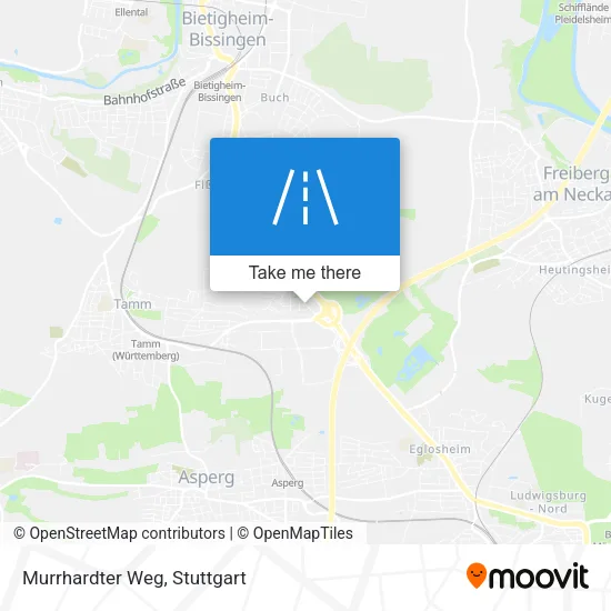 Карта Murrhardter Weg