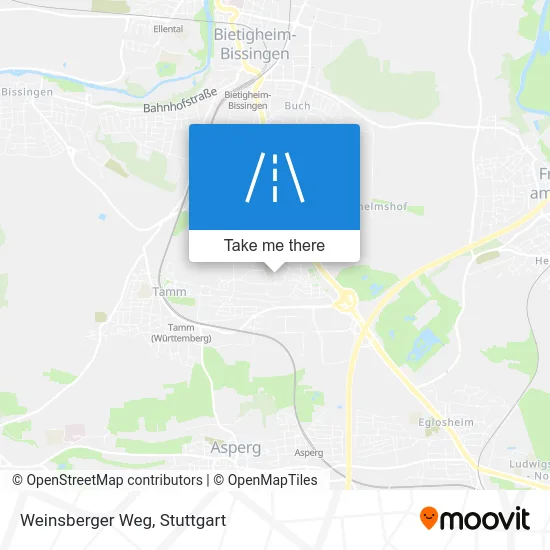 Карта Weinsberger Weg