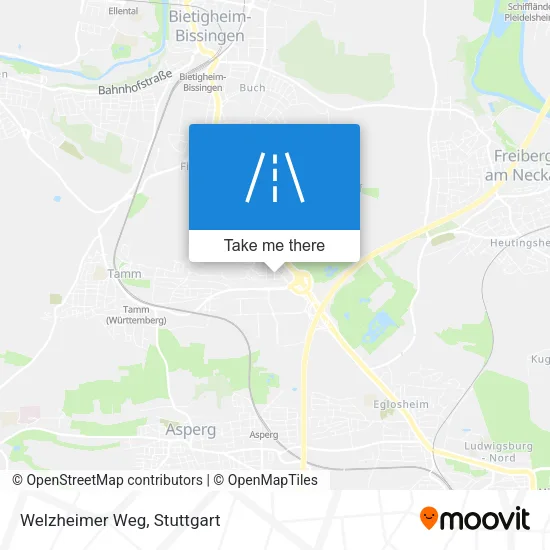 Карта Welzheimer Weg