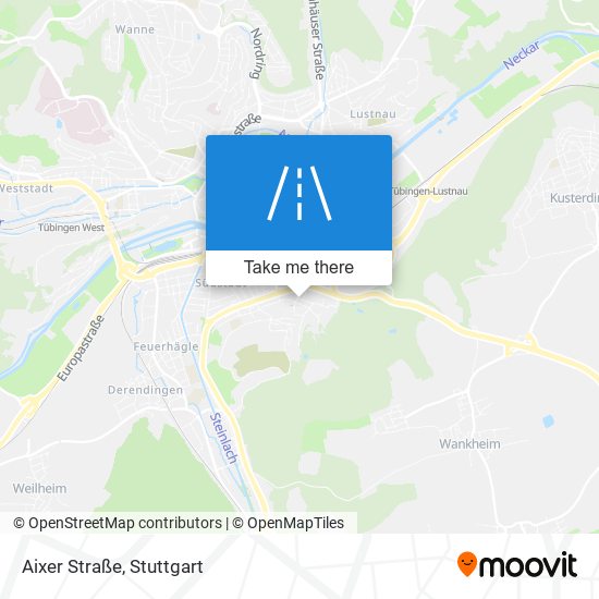 Карта Aixer Straße