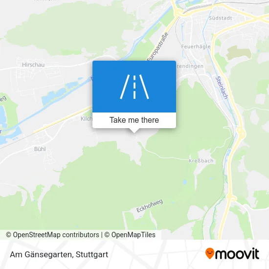 Карта Am Gänsegarten
