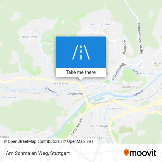 Карта Am Schmalen Weg