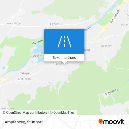 Карта Ampferweg