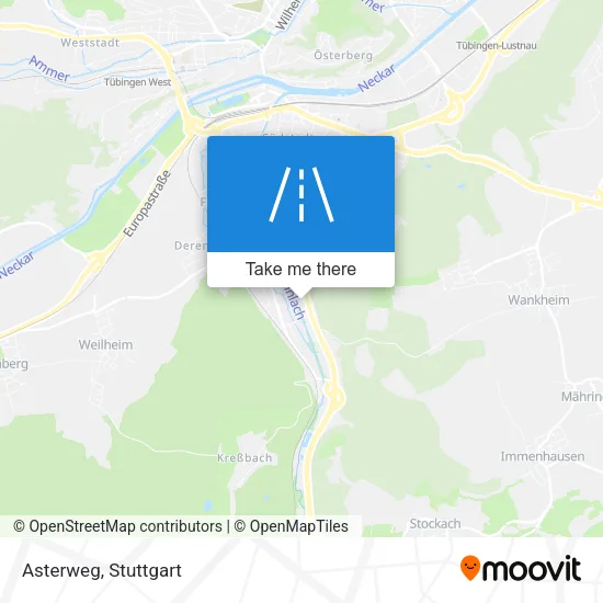 Карта Asterweg