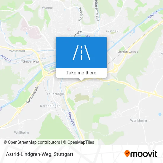 Карта Astrid-Lindgren-Weg