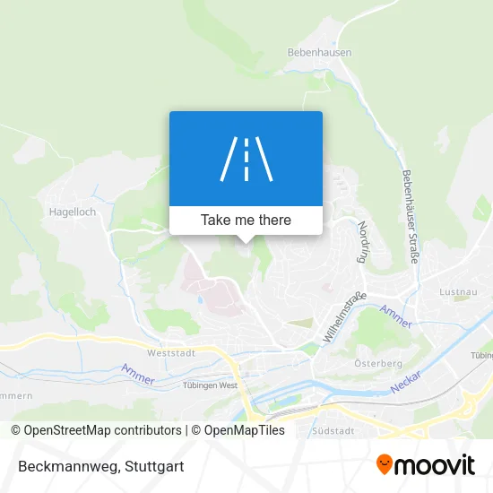 Карта Beckmannweg