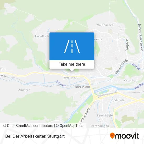 Карта Bei Der Arbeitskelter