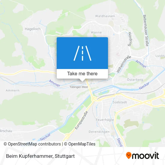 Карта Beim Kupferhammer