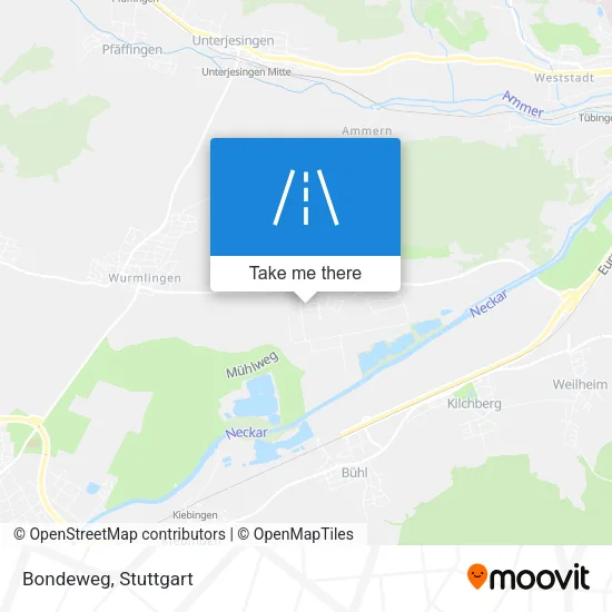 Карта Bondeweg