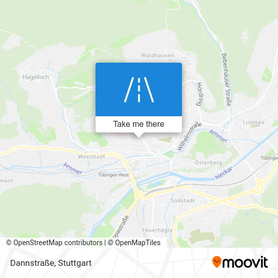 Карта Dannstraße