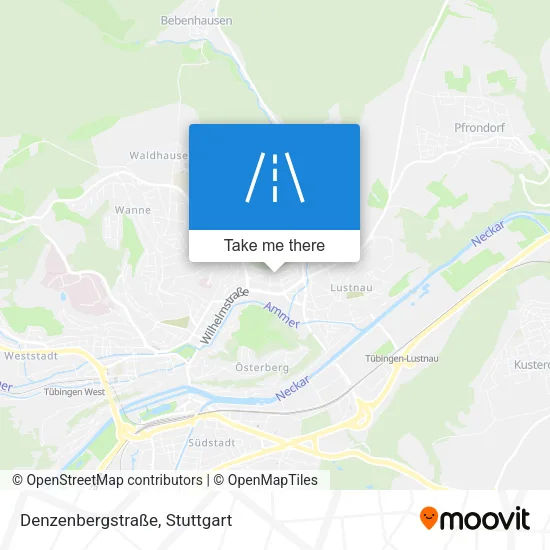 Карта Denzenbergstraße