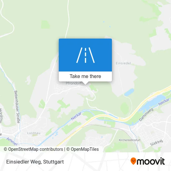 Карта Einsiedler Weg