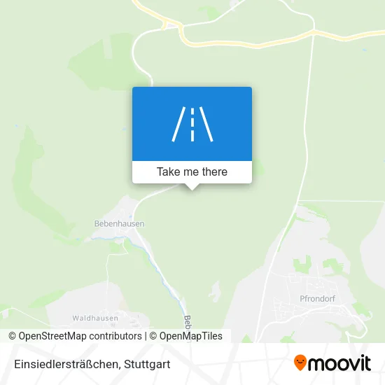 Карта Einsiedlersträßchen