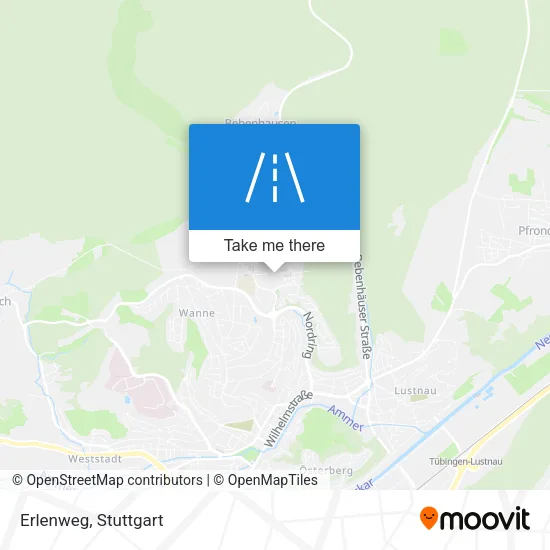 Карта Erlenweg