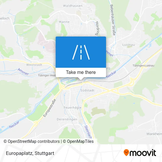 Карта Europaplatz