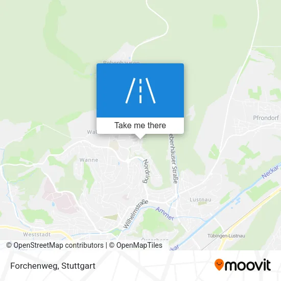 Карта Forchenweg