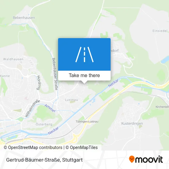 Карта Gertrud-Bäumer-Straße
