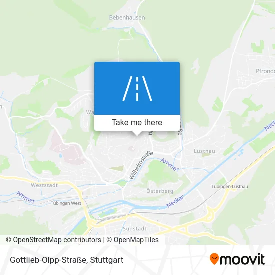 Карта Gottlieb-Olpp-Straße