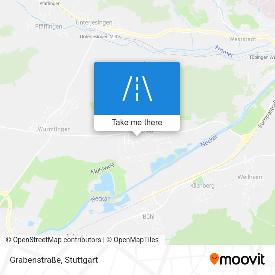 Карта Grabenstraße